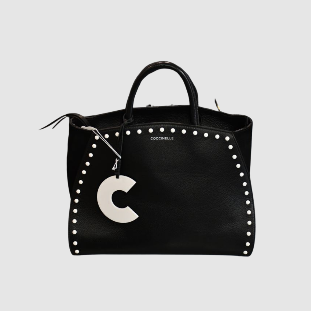 Pre owned Coccinelle Concrete Stud Bag