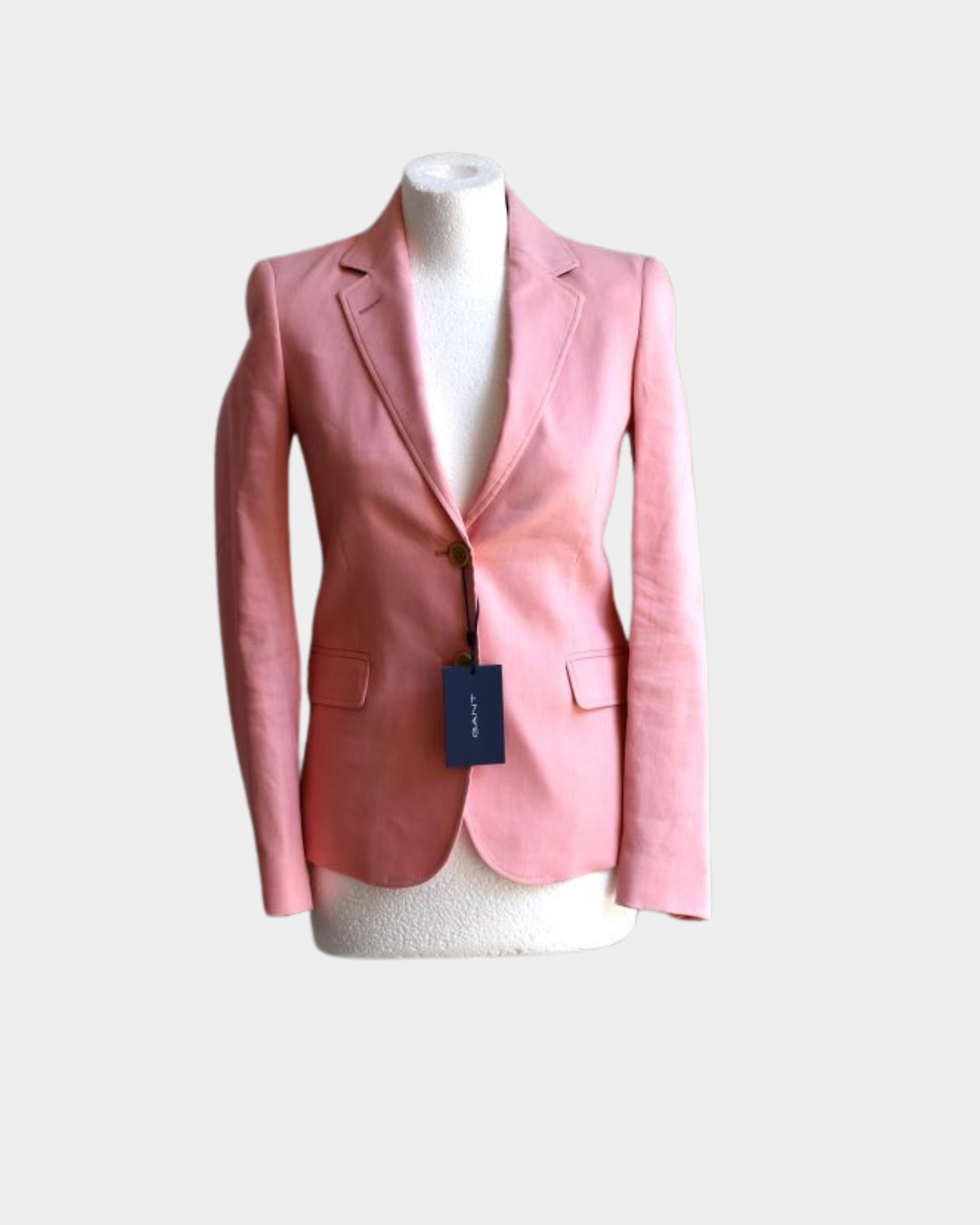 pre owned Gant Stretch Linen Pink Blazer