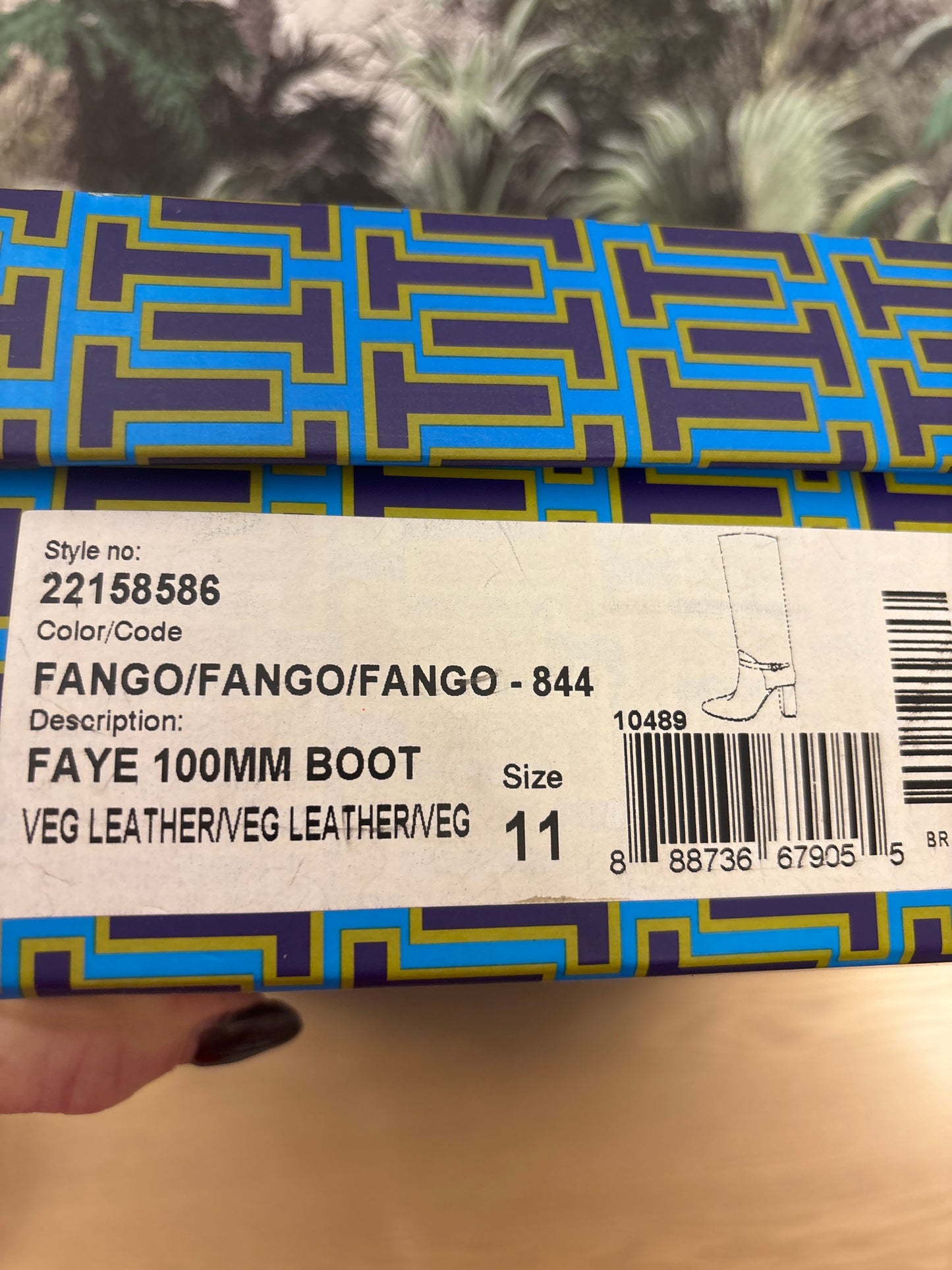 Tory Burch Preowned Fango 100mm Boots (41.5)