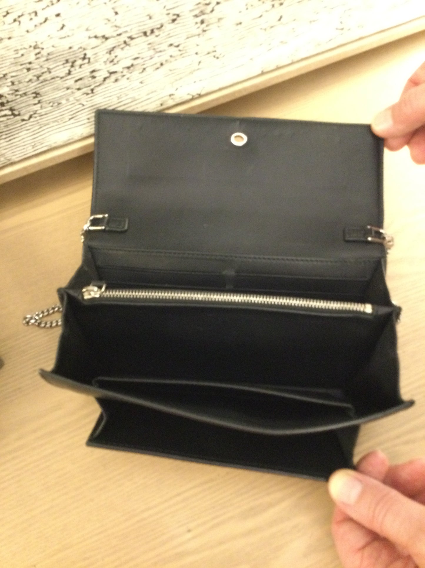 Alexander McQueen Wallet With Detachable Chain