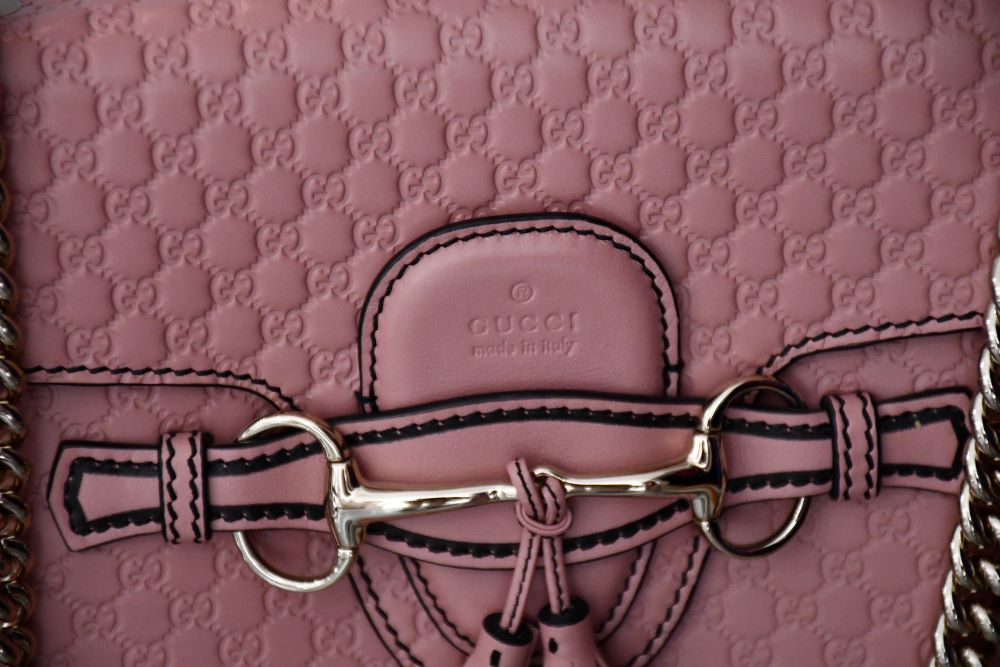 Gucci Guccissima Horsebit Emily Shoulder Bag UNUSED