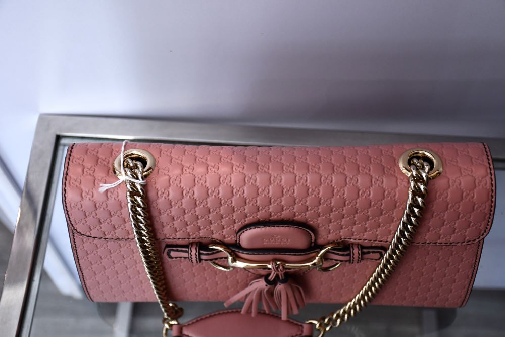 Gucci Guccissima Horsebit Emily Shoulder Bag UNUSED