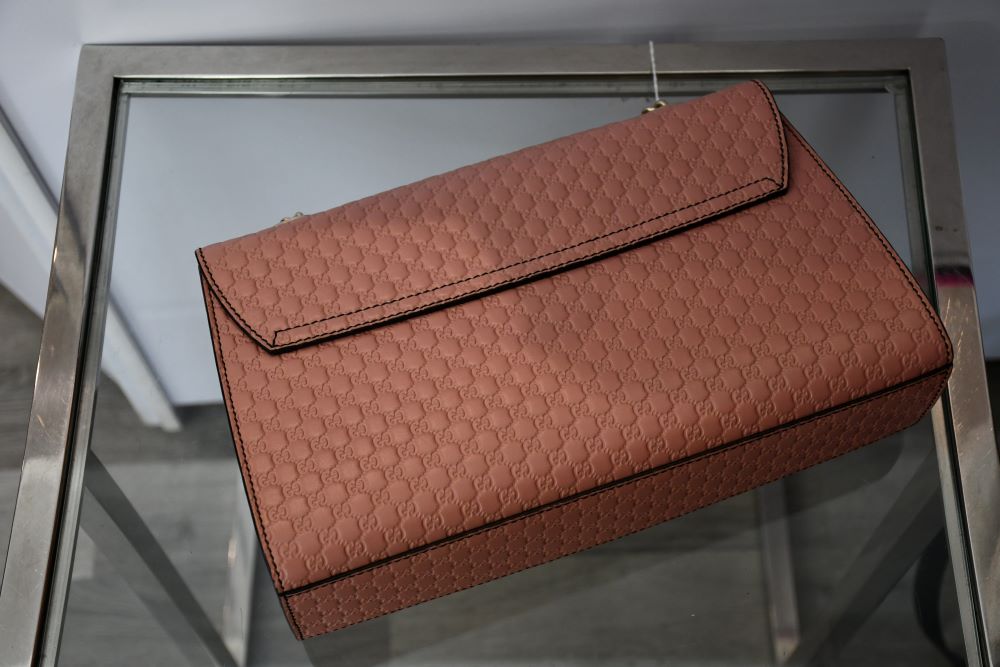 Gucci Guccissima Horsebit Emily Shoulder Bag UNUSED