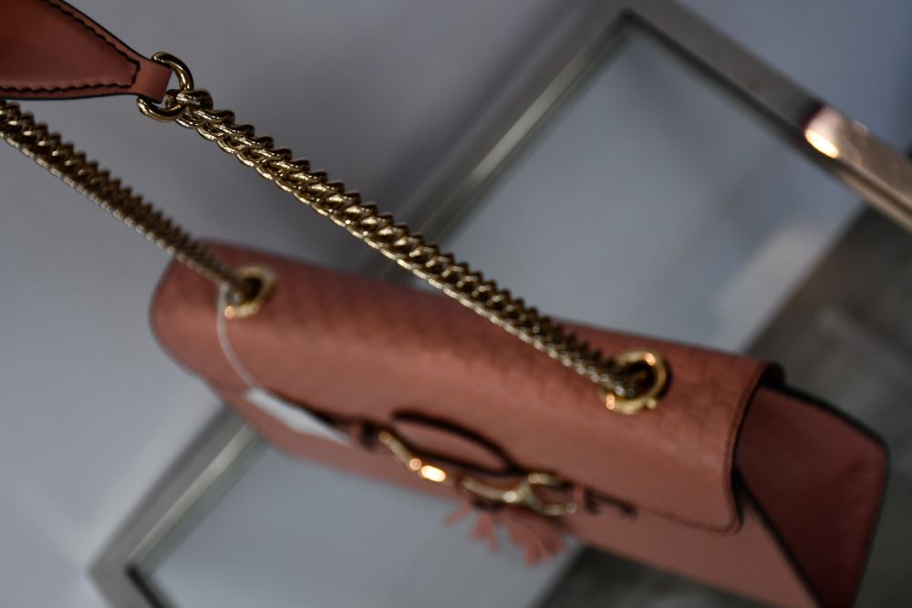 Gucci Guccissima Horsebit Emily Shoulder Bag UNUSED