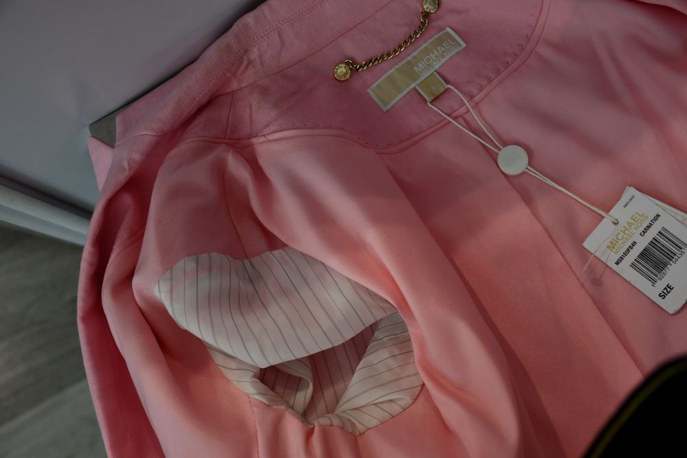 Michael Kors Pink Carnation Trouser Suit BNWT (8)