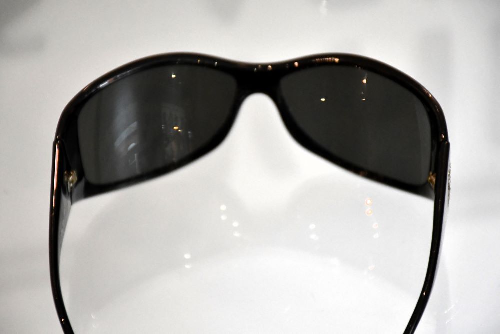 Givenchy Black Logo Crystal Embellished Sunglasses