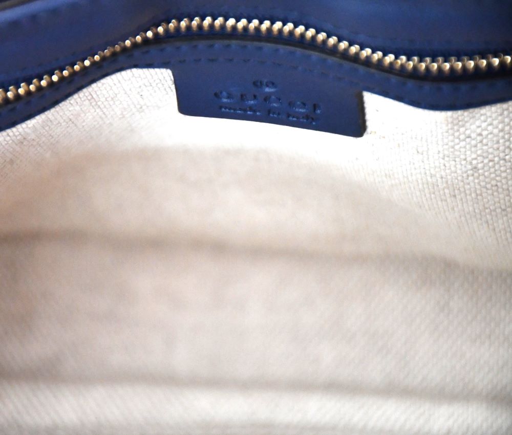 Gucci Soho Long Flap Leather Chain Crossbody Bag