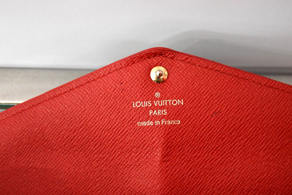 Louis Vuitton Portefeuille Sarah Reitro Monogram Wallet