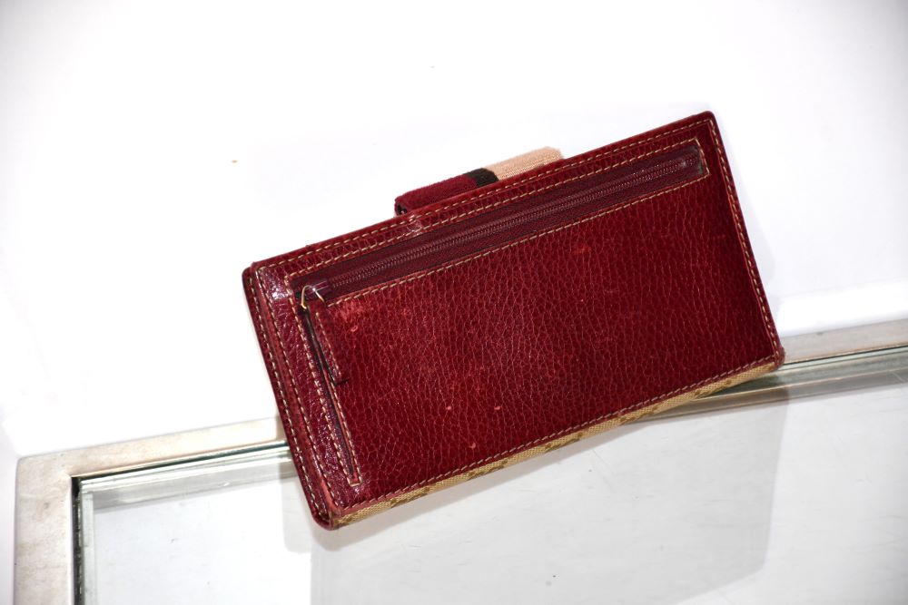 Gucci Firenze 1921 GG Monogram Wallet