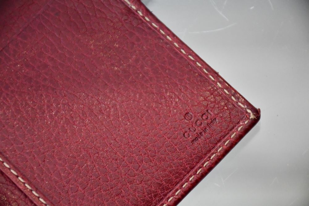 Gucci Firenze 1921 GG Monogram Wallet