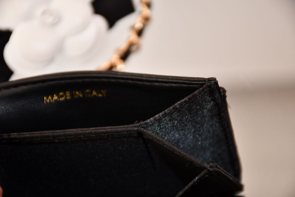 Chanel VIP Leather & Satin Mini Shoulder Bag