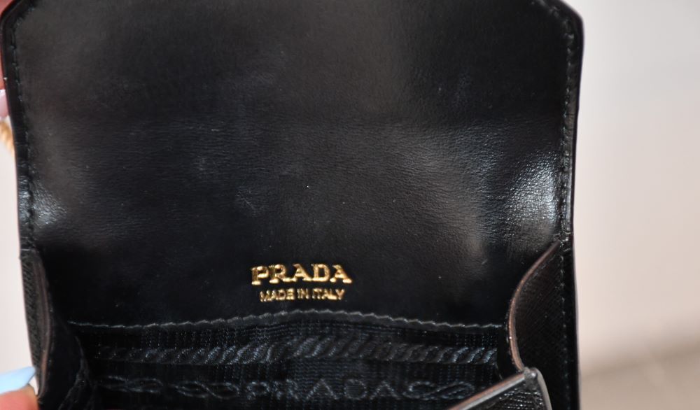 Prada Saffiano Leather Mini Shoulder Bag