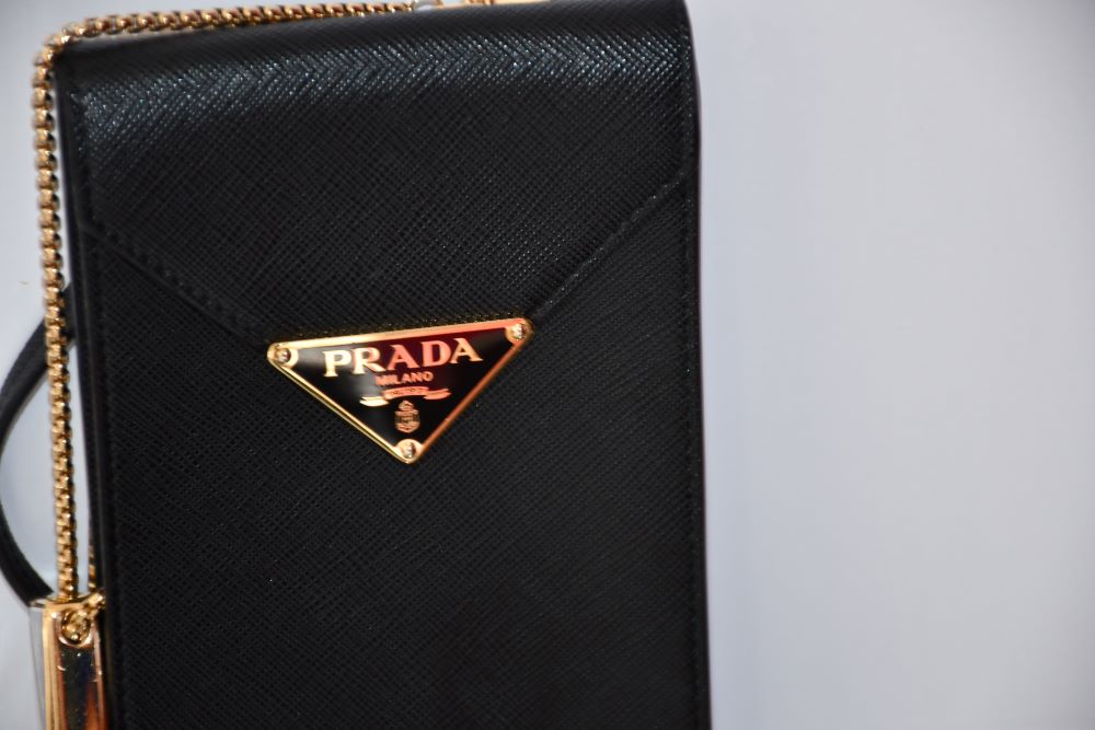 Prada Saffiano Leather Mini Shoulder Bag