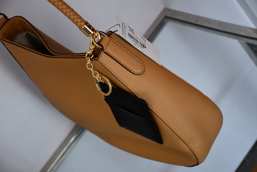 Lauren Ralph Lauren Charli Buff Leather Bag BNWT