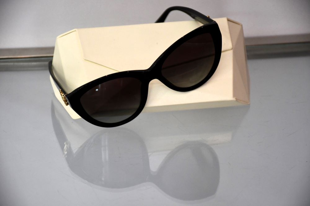 preloved Jimmy Choo Black JC5007 Women's Sunglasses with case