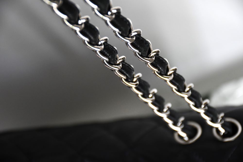 Chanel Jumbo Classic Lambskin Leather Bag