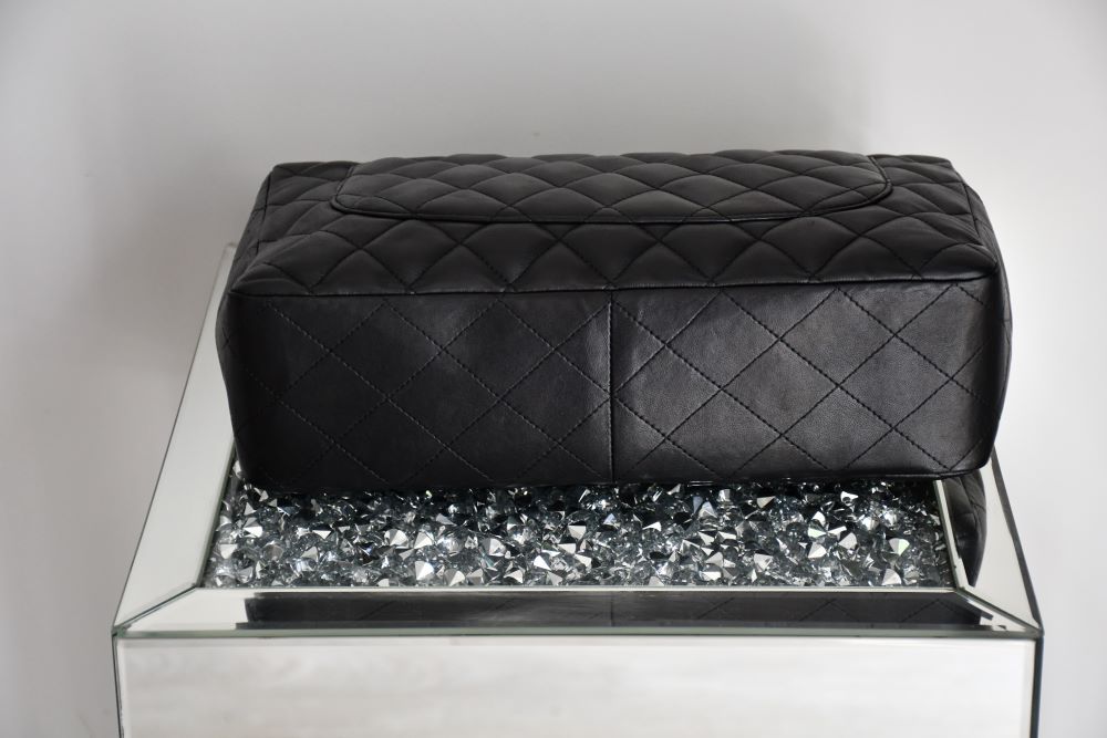 Chanel Jumbo Classic Lambskin Leather Bag