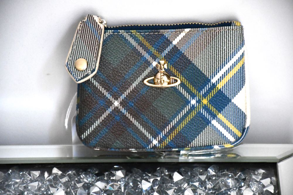 Vivienne Westwood Continental Tartan Purse