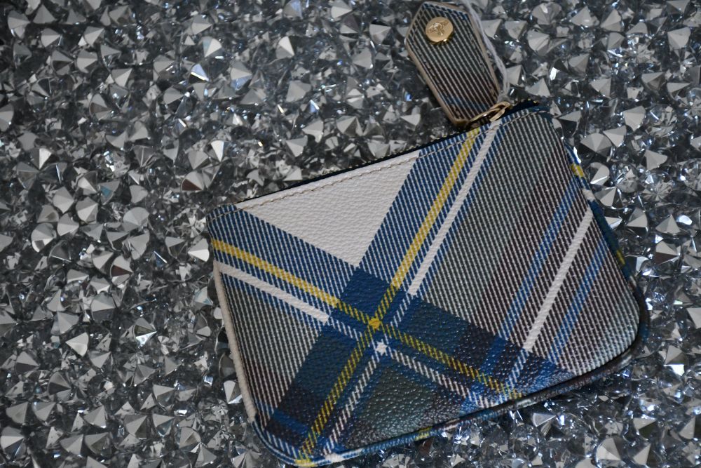Vivienne Westwood Continental Tartan Purse