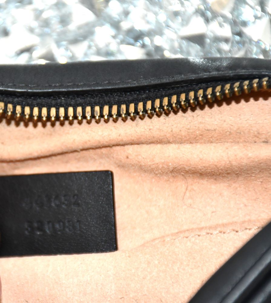 Gucci GG Marmont Leather Crossbody Bag
