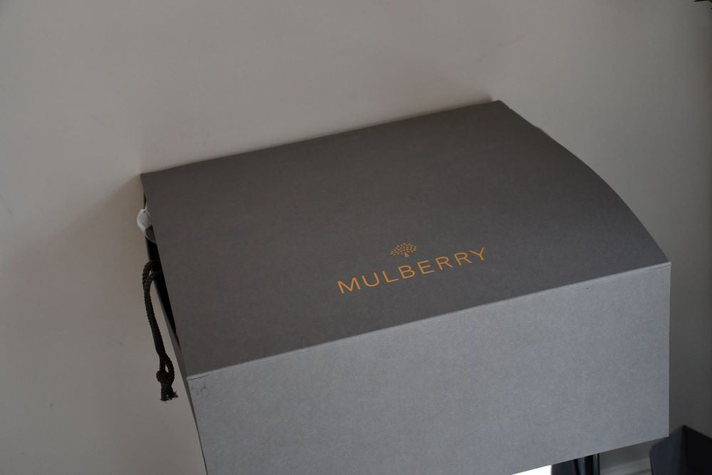 Mulberry Willow Ostrich Apricot Leather Bag