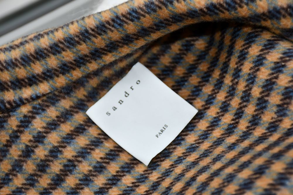 Sandro Paris Check Wool Jacket (12)