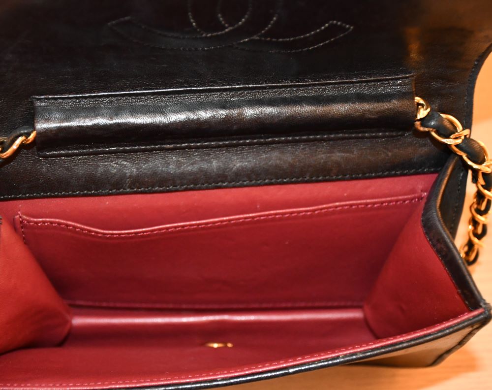 Chanel Small Lambskin Vintage Wallet on Chain Bag