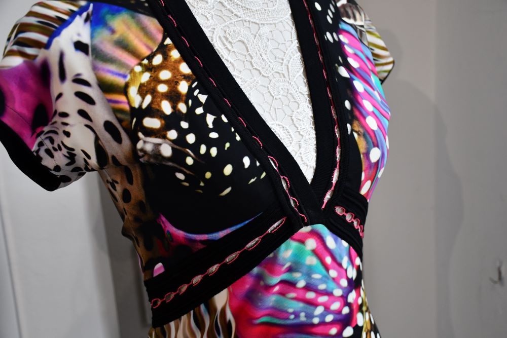 Robert Cavalli Tropical Fish Mini Dress (8-10)