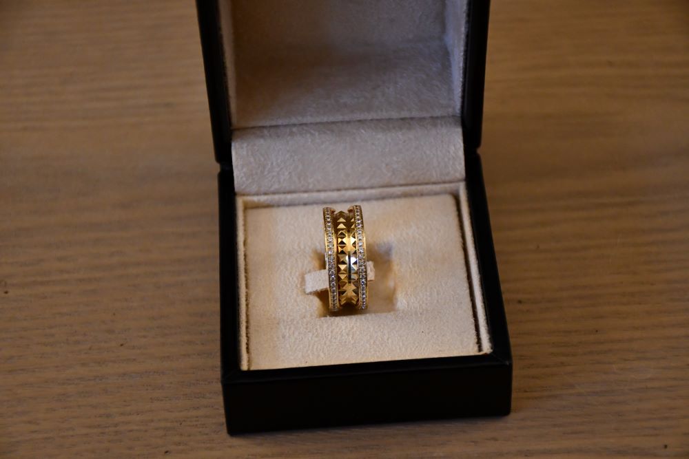 Bvlgari B Zero Two Bands Rock 18 Carat Gold Ring