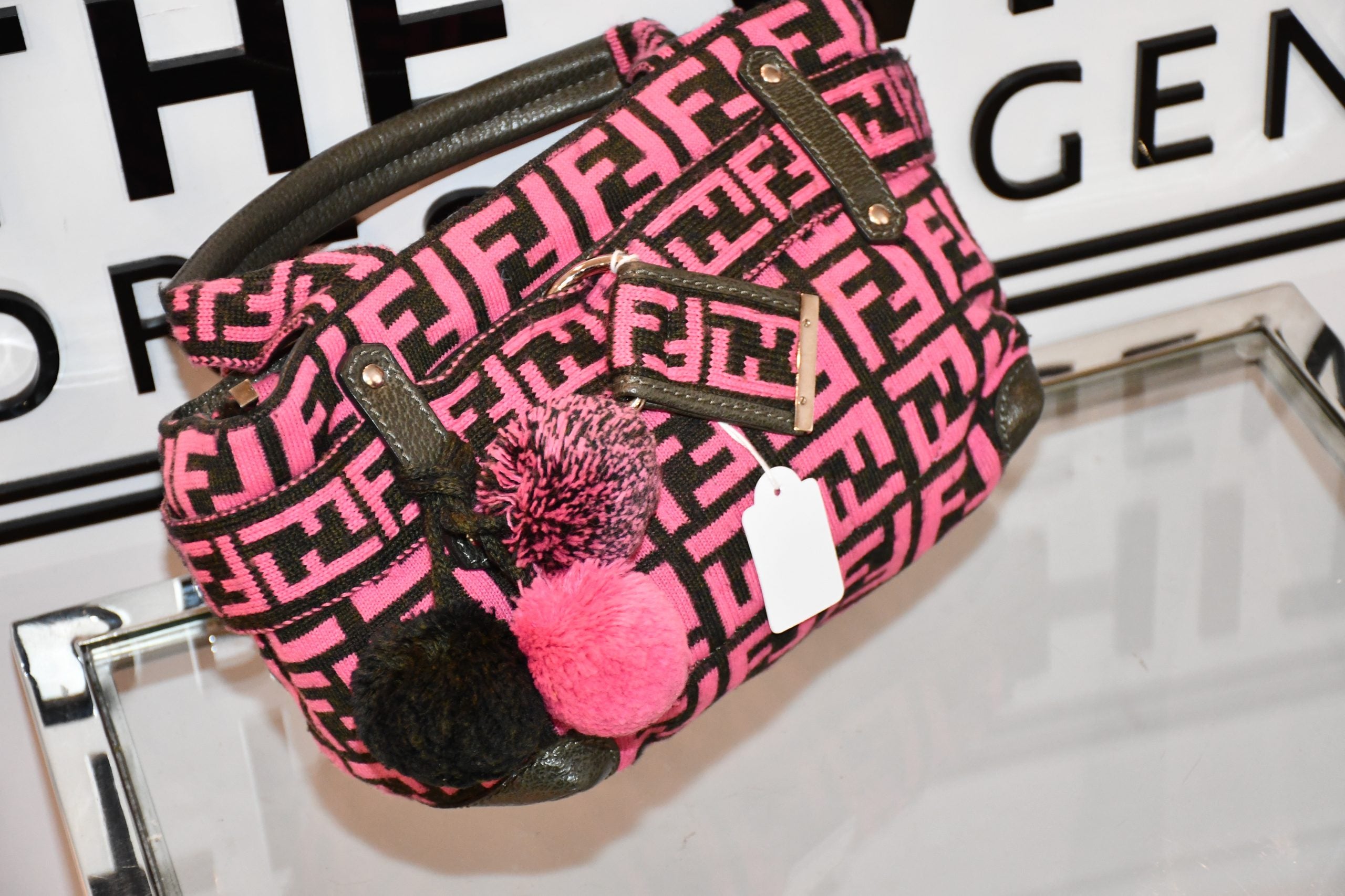 Fendi hot sale pink bag