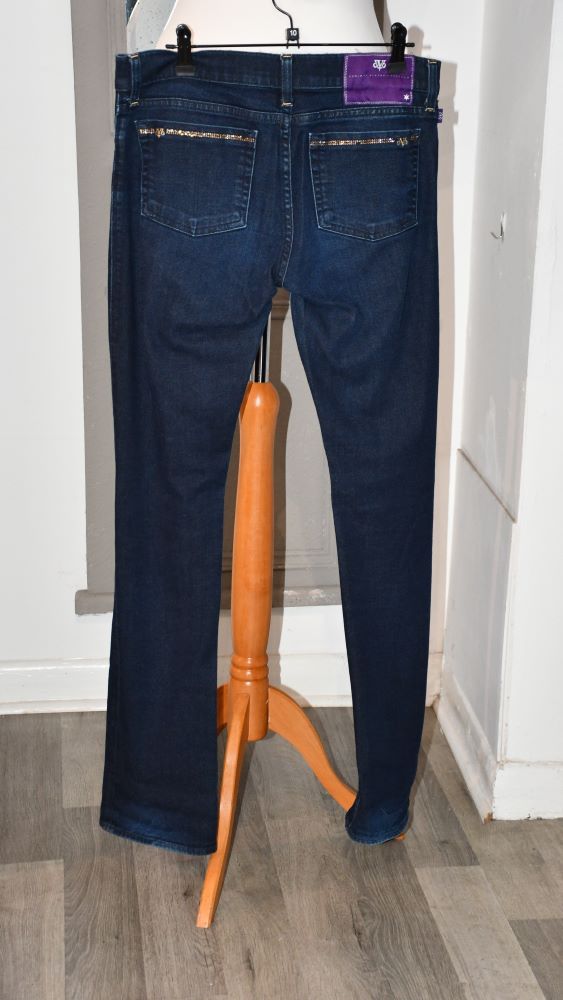 Victoria Beckham Dark Blue Denim Jeans