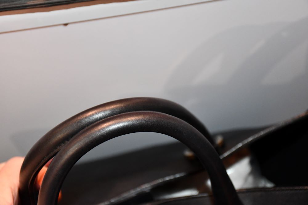 Mulberry Black Leather Willow Bag