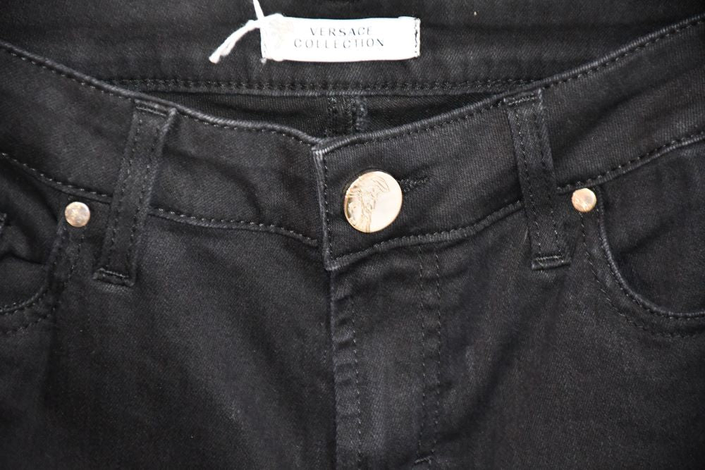 Pre owned Versace Collection Black Jeans