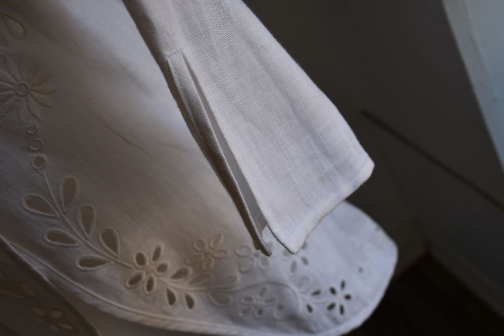 Kenzo White Linen Summer Jacket (10)