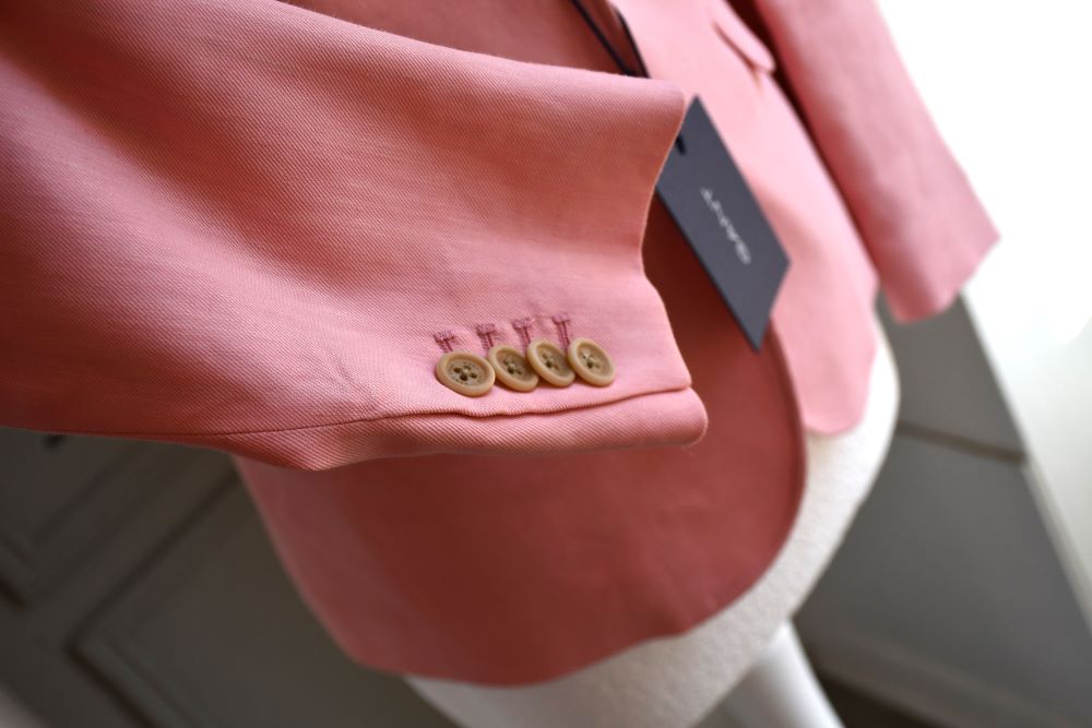 Gant Stretch Linen Pink Blazer (8) BNWT