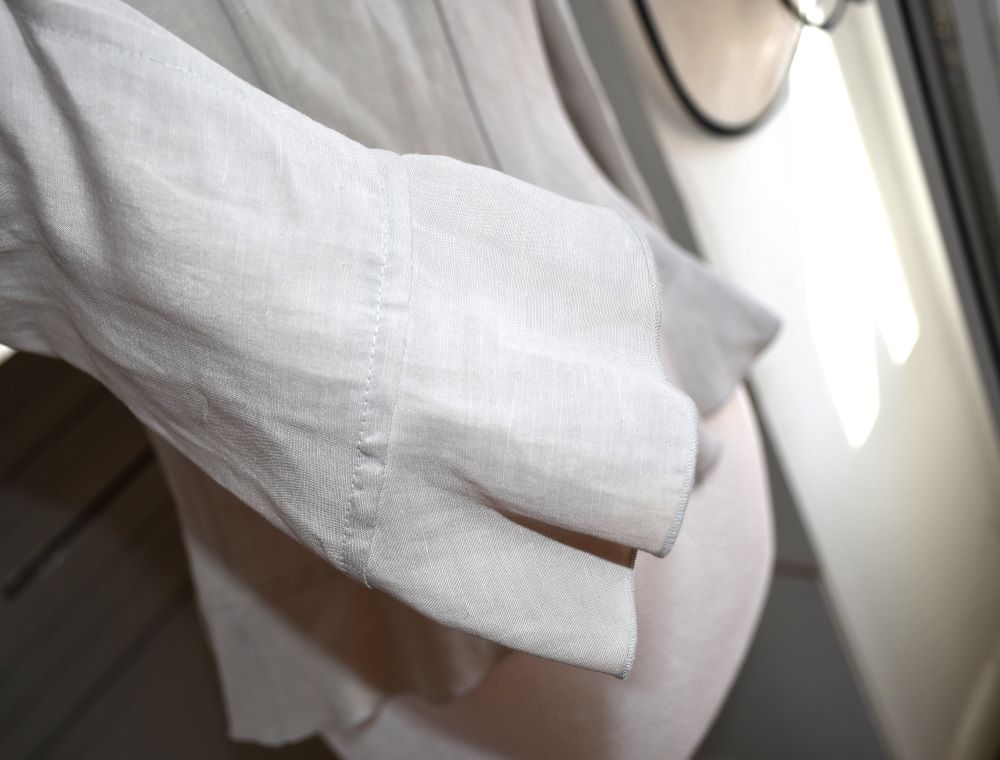 Armani Stone Linen and Silk Pelum Jacket (10) BNWT