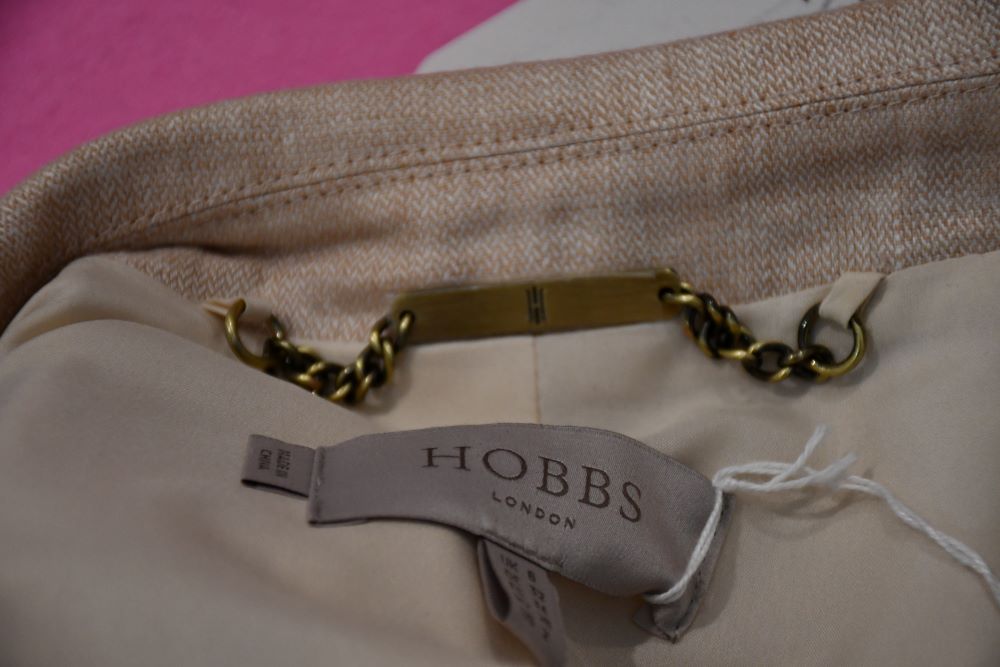 Hobbs Neutral Linen Jacket (6)