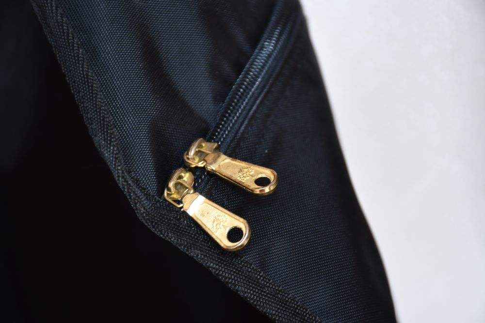Mulberry Leather Trim Heritage Suit Carrier