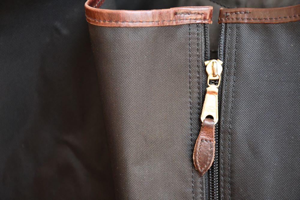 Mulberry Leather Trim Heritage Suit Carrier