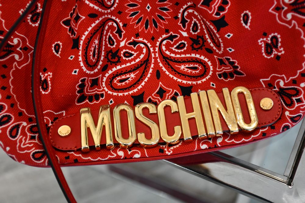 Moschino Bandana Bucket Bag