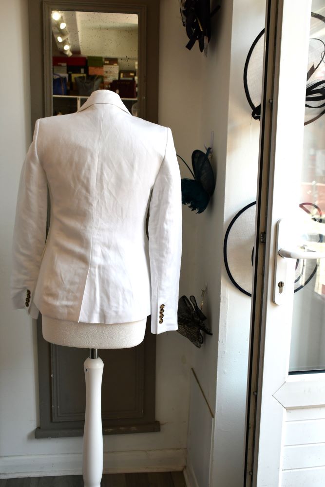 Club Monaco White Linen Jacket BNWT (6)