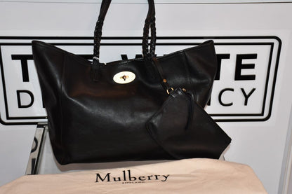 preowned Mulberry Black Dorset Bag