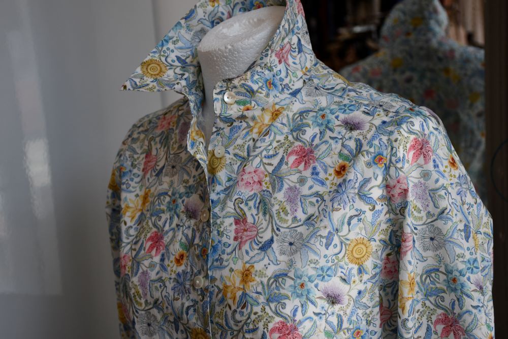 B.M. Clothing Liberty Fabric Floral Cotton Shirt (8)