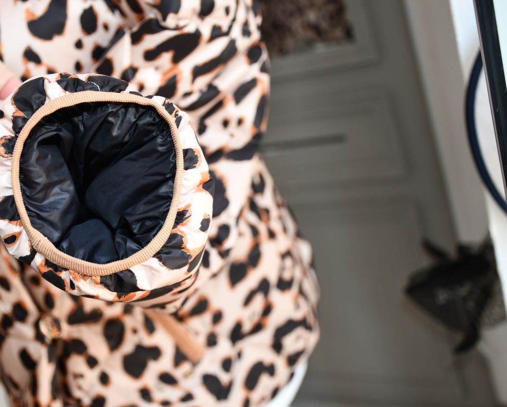 Marc Cain Leopard Print Short Puffer Jacket (10)
