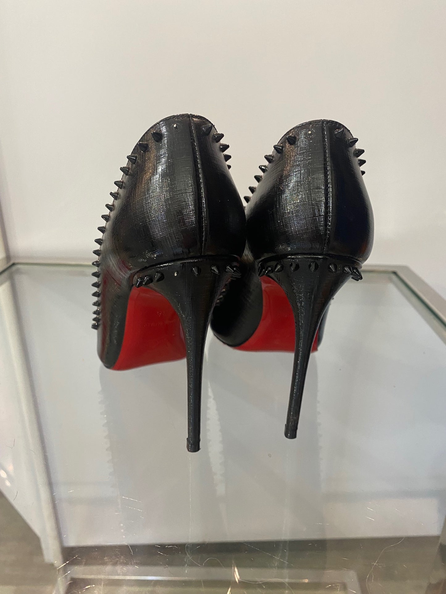 Louboutin So Kate Black Stud Shoes (3)