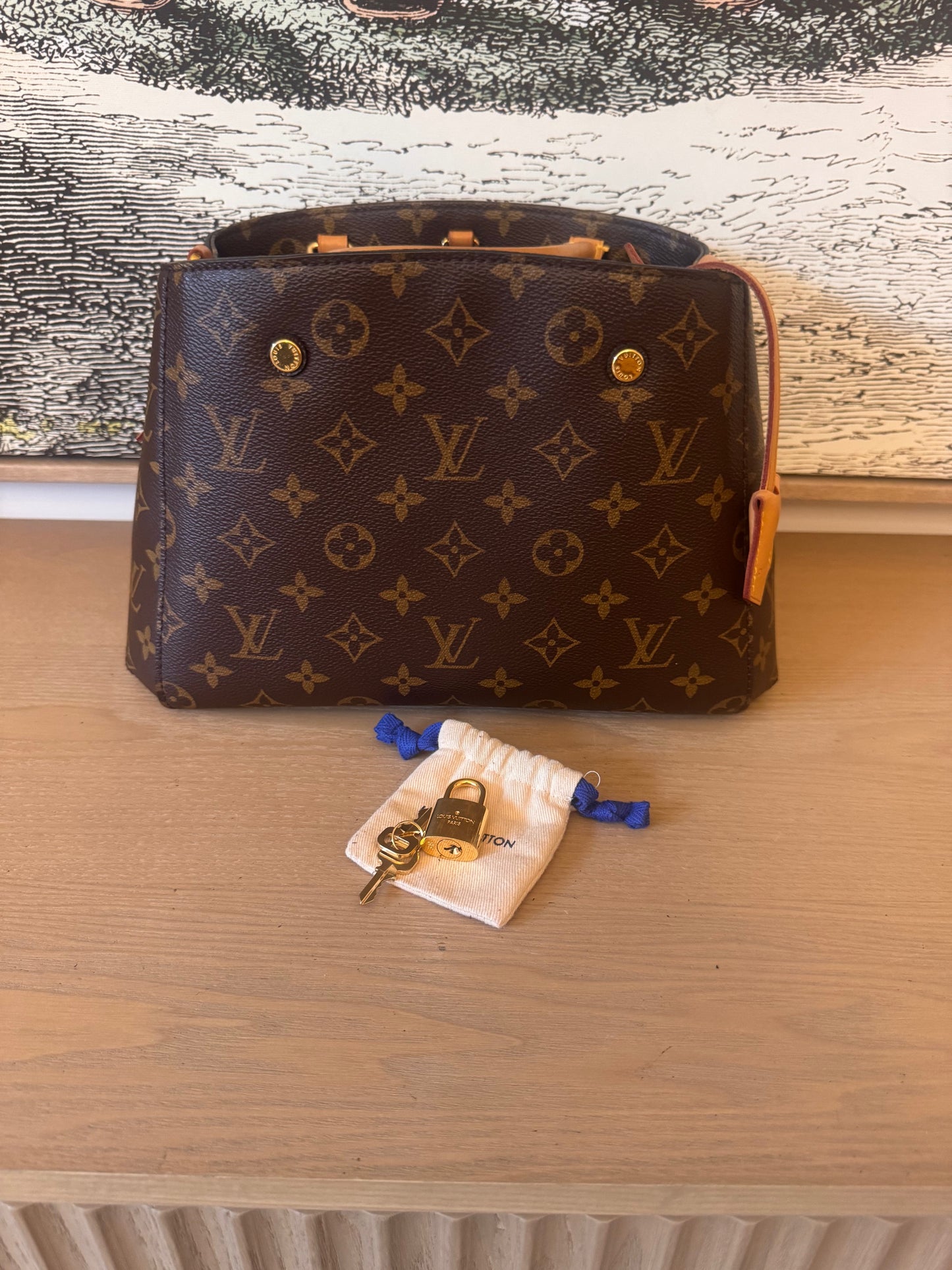 Louis Vuitton Montaigne PM Monogram Bag