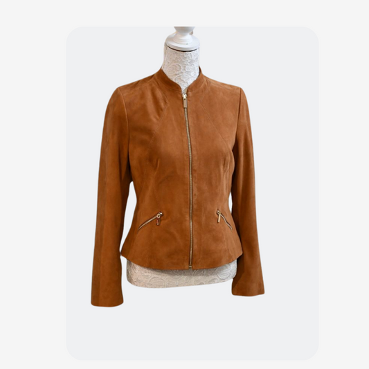 Karen Millen Lambs Leather Jacket