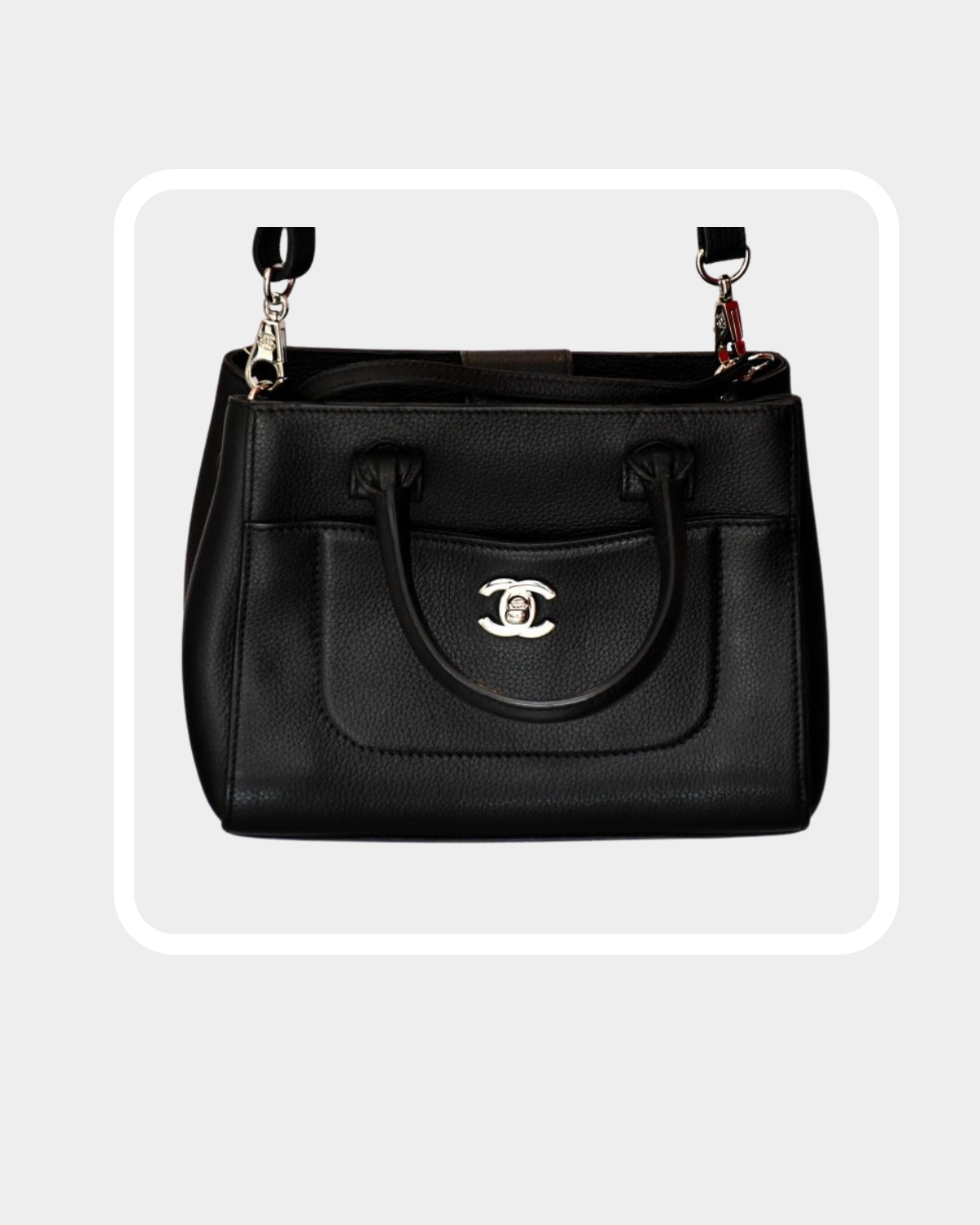 Chanel Neo Executive Small Leather Tote