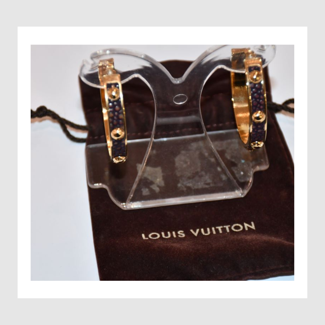 Louis Vuitton Hoop Earrings