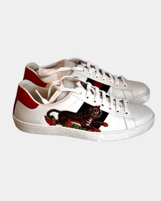 preloved i Gucci ACE Tiger Trainers